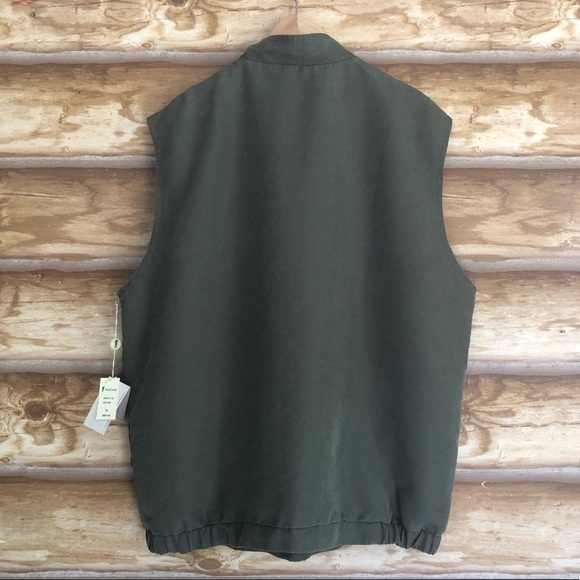 Vardon Golf Apparel Lightweight Olive Green Pullover Vest Men’s Size XL - Picture 9 of 10